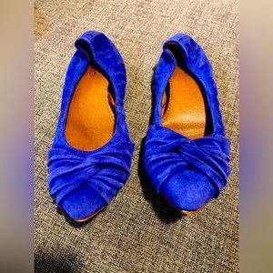 Blue suede shoes baby